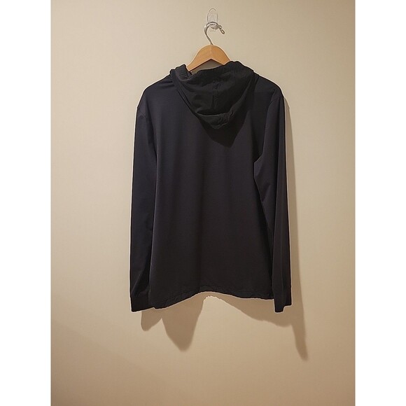 Vuori Sunday Element Hoodie Mens XL Black Pullover Performance Stretch V264 - Picture 4 of 8